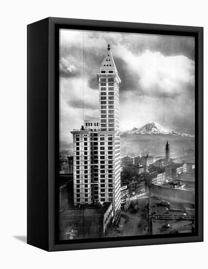 Seattle, WA-Asahel Curtis-Framed Stretched Canvas