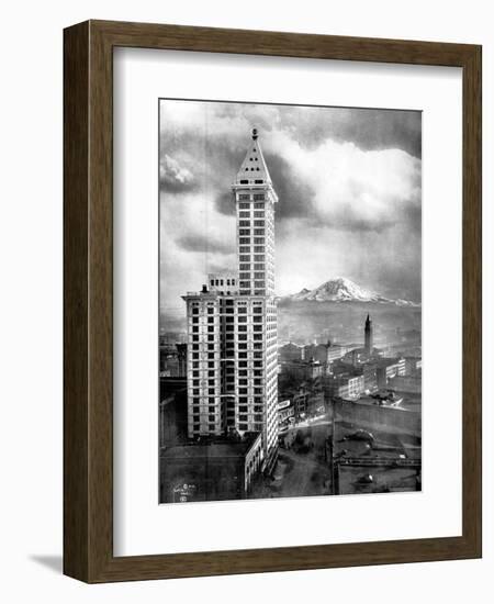 Seattle, WA-Asahel Curtis-Framed Premium Giclee Print