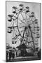 Seattle, Washington - Alaska Yukon-Pacific Expo Ferris Wheel-Lantern Press-Mounted Art Print