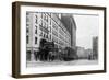 Seattle, Washington - Exterior View of Moore Theatre, Second Ave-Lantern Press-Framed Art Print