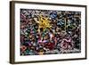 Seattle, Washington - Gum Wall on Post Alley-Lantern Press-Framed Art Print