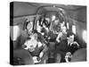 Seattle, Washington, Interior View of Boeing 247 Airplane-Lantern Press-Stretched Canvas