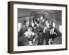 Seattle, Washington, Interior View of Boeing 247 Airplane-Lantern Press-Framed Art Print