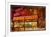 Seattle, Washington - Pike Place Market Christmas-Lantern Press-Framed Premium Giclee Print