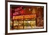 Seattle, Washington - Pike Place Market Christmas-Lantern Press-Framed Premium Giclee Print