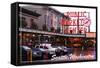 Seattle, Washington - Pike Place Market Daytime-Lantern Press-Framed Stretched Canvas