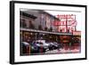 Seattle, Washington - Pike Place Market Daytime-Lantern Press-Framed Art Print