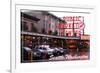 Seattle, Washington - Pike Place Market Daytime-Lantern Press-Framed Premium Giclee Print