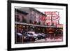 Seattle, Washington - Pike Place Market Daytime-Lantern Press-Framed Art Print