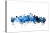 Seattle Washington Skyline-Michael Tompsett-Stretched Canvas