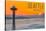 Seattle, Washington - Space Needle and Foggy Sunset-Lantern Press-Stretched Canvas