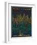 Seattle, Washington - Space Needle World's Fair Abstract Poster-Lantern Press-Framed Art Print