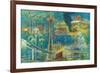 Seattle, Washington - Space Needle World's Fair Seattle Center Poster-Lantern Press-Framed Premium Giclee Print