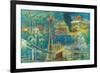 Seattle, Washington - Space Needle World's Fair Seattle Center Poster-Lantern Press-Framed Premium Giclee Print