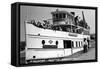 Seattle, Washington - SS Sightseer Ship Docked-Lantern Press-Framed Stretched Canvas