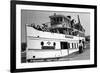 Seattle, Washington - SS Sightseer Ship Docked-Lantern Press-Framed Art Print