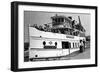 Seattle, Washington - SS Sightseer Ship Docked-Lantern Press-Framed Art Print