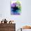 Seattle Watercolor Skyline 1-NaxArt-Art Print displayed on a wall