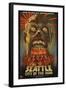 Seattle Zombies - City of the Dead-Lantern Press-Framed Art Print