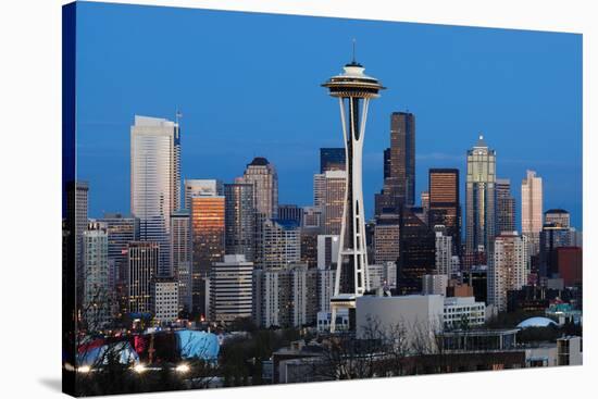 Seattle-reeltime-Stretched Canvas