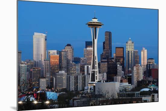 Seattle-reeltime-Mounted Photographic Print