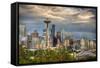 Seattle-Larry J^ Taite-Framed Stretched Canvas