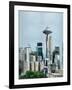 Seattle-David Dauncey-Framed Giclee Print