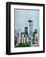 Seattle-David Dauncey-Framed Giclee Print