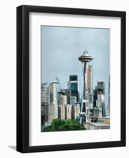 Seattle-David Dauncey-Framed Giclee Print