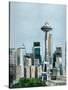 Seattle-David Dauncey-Stretched Canvas