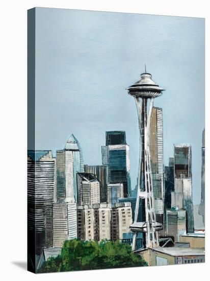 Seattle-David Dauncey-Stretched Canvas
