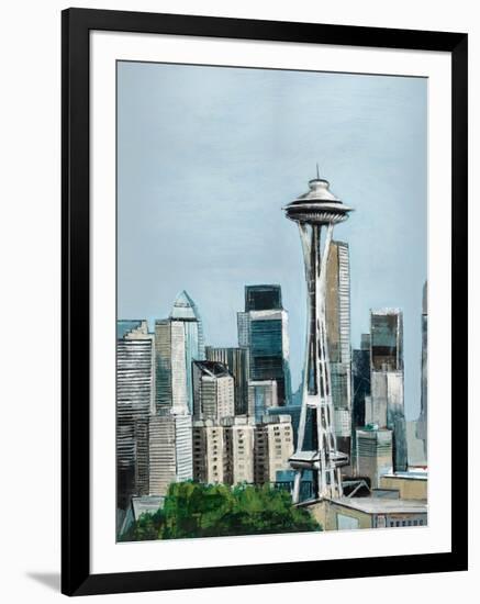 Seattle-David Dauncey-Framed Giclee Print