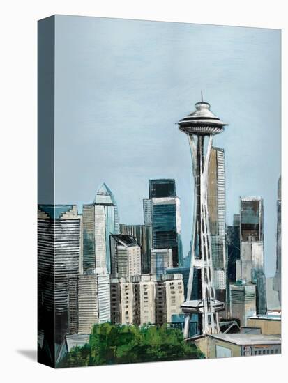 Seattle-David Dauncey-Stretched Canvas