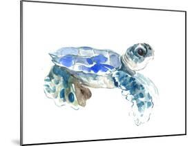 Seaturtle-Suren Nersisyan-Mounted Art Print