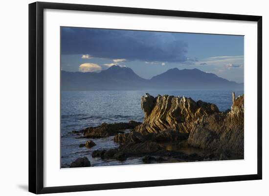 Seaward Kaikoura Ranges, Kaikoura, South Island, New Zealand-David Wall-Framed Photographic Print