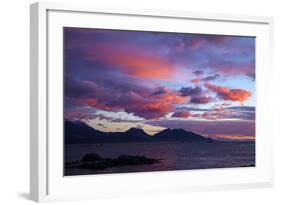 Seaward Kaikoura Ranges, Kaikoura, South Island, New Zealand-David Wall-Framed Photographic Print