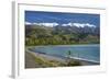 Seaward Kaikoura Ranges, Mangamaunu, Near Kaikoura, Marlborough, South Island, New Zealand-David Wall-Framed Photographic Print