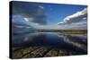 Seaward Kaikoura Ranges Reflect in Tidal Pools, Kaikoura, New Zealand-David Wall-Stretched Canvas