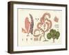 Seaweed, Different Kinds-null-Framed Giclee Print