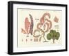 Seaweed, Different Kinds-null-Framed Giclee Print