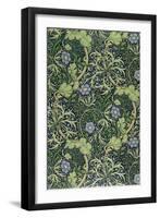 Seaweed Wallpaper Design, printed by John Henry Dearle-William Morris-Framed Giclee Print