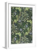 Seaweed Wallpaper Design, printed by John Henry Dearle-William Morris-Framed Giclee Print