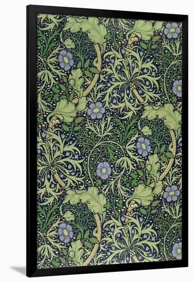 Seaweed Wallpaper Design, printed by John Henry Dearle-William Morris-Framed Giclee Print