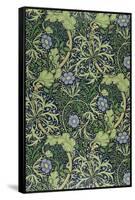 Seaweed Wallpaper Design, printed by John Henry Dearle-William Morris-Framed Stretched Canvas