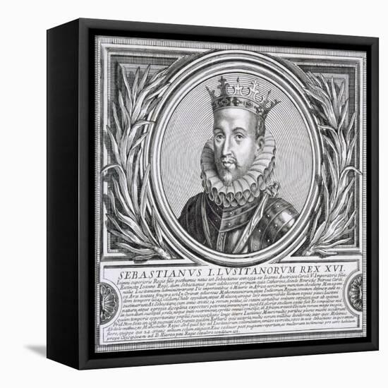 Sebastian of Portugal (Litho)-null-Framed Stretched Canvas