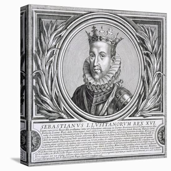 Sebastian of Portugal (Litho)-null-Stretched Canvas