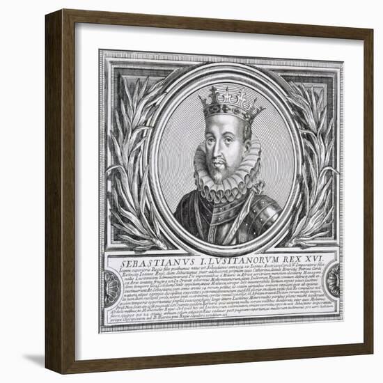 Sebastian of Portugal (Litho)-null-Framed Giclee Print