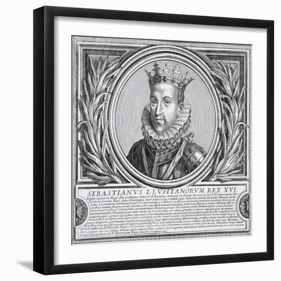 Sebastian of Portugal (Litho)-null-Framed Giclee Print