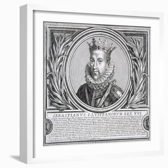 Sebastian of Portugal (Litho)-null-Framed Giclee Print