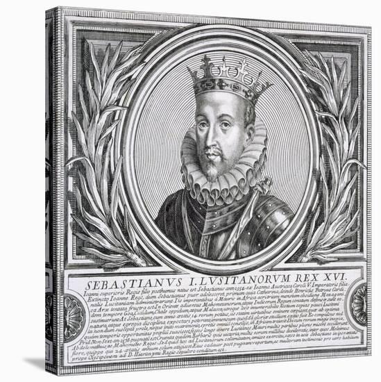 Sebastian of Portugal (Litho)-null-Stretched Canvas